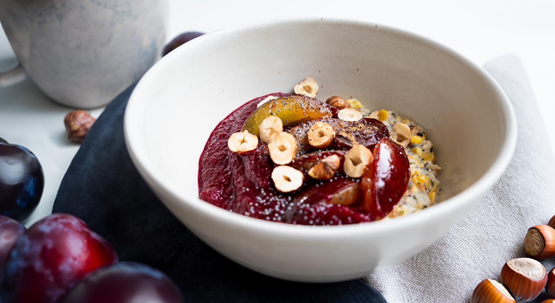 Porridge Mit Pflaume Und Roter Bete Rezepte Dr Budwig