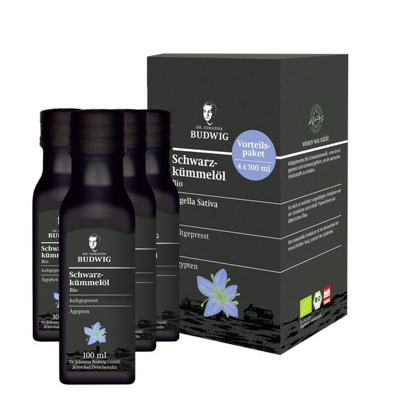 Schwarzkümmelöl Vorratspack (4 x 100 ml)