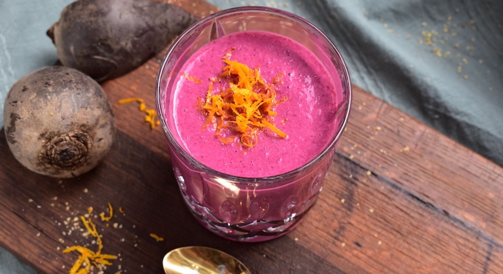 Rote-Bete Eiweiß-Smoothie