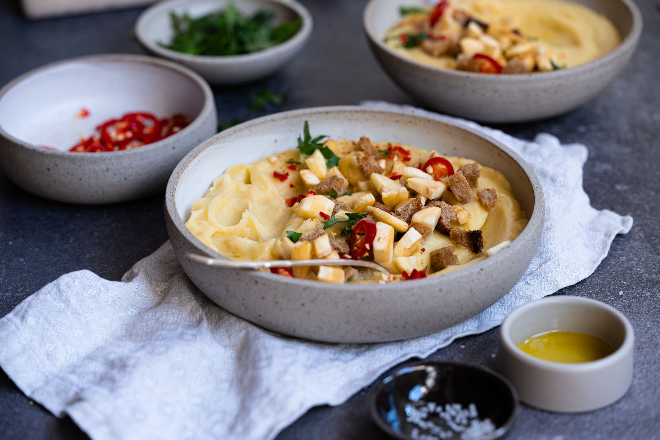 Fruchtig-scharfe Apfel-Pastinakensuppe Fruchtig-scharfe Apfel-Pastinakensuppe