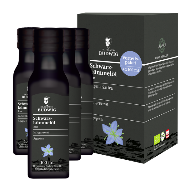 Schwarzkümmelöl Vorratspack (4 x 100 ml)