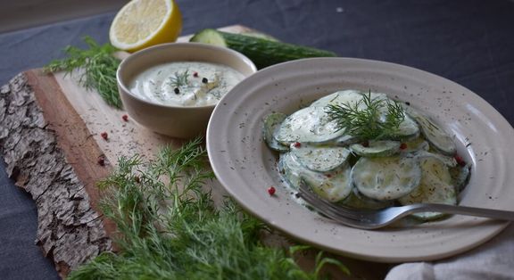 Gurkensalat Original Öl-Eiweiß-Kost