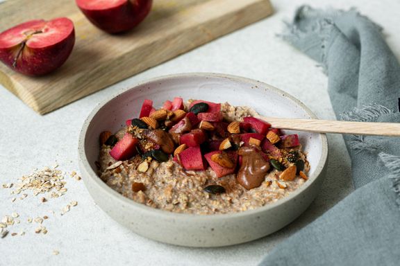 Apfelstrudel Protein Porridge