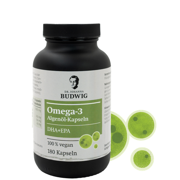 Omega-3 Algenöl Kapseln (180 Stück)